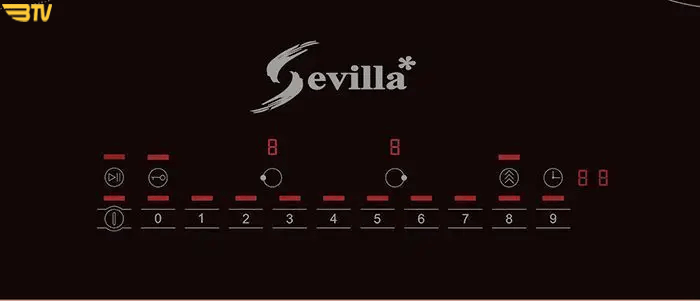 bảng điều khiển bếp từ sevilla SV-838II