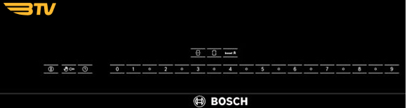 bảng điều khiển bếp từ Bosch