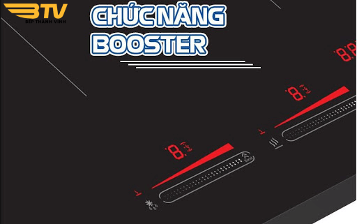 chức năng booster bếp từ Sevilla