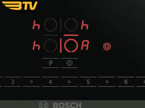 cảnh báo nhiệt dư bếp từ Bosch
