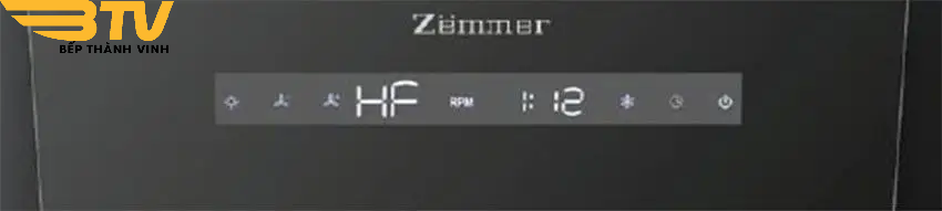 bảng điều khiển hút mùi Zemmer HZM 700 